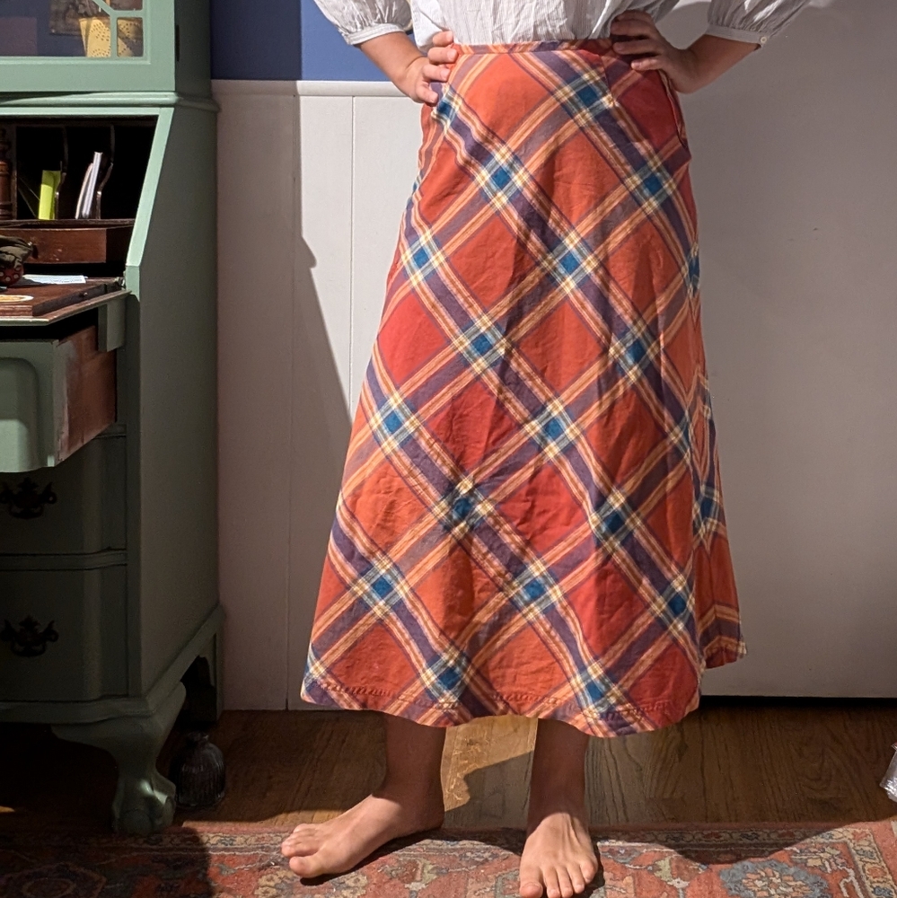 Vintage Prairie Skirt - M